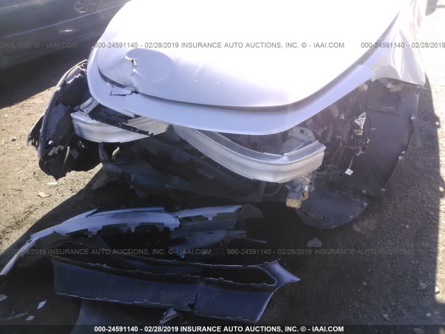 1C3CDFBBXGD613723 - 2016 DODGE DART SXT SILVER photo 6