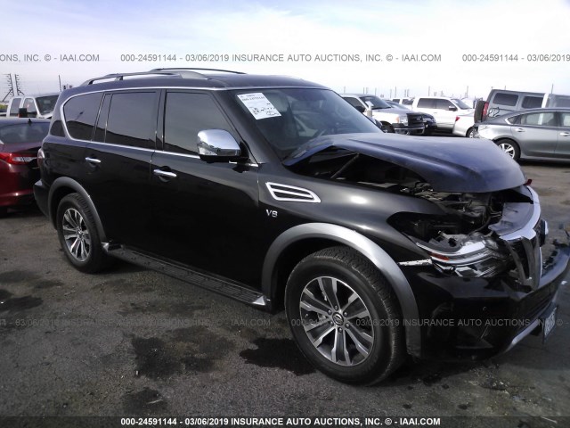 JN8AY2ND3J9057489 - 2018 NISSAN ARMADA SV/SL/PLATINUM BLACK photo 1