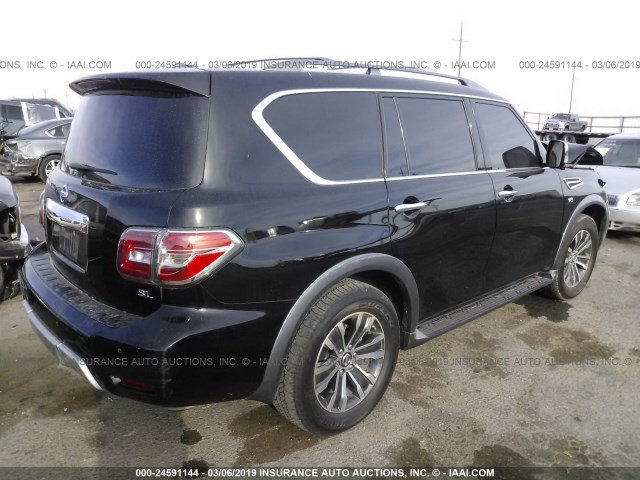 JN8AY2ND3J9057489 - 2018 NISSAN ARMADA SV/SL/PLATINUM BLACK photo 4