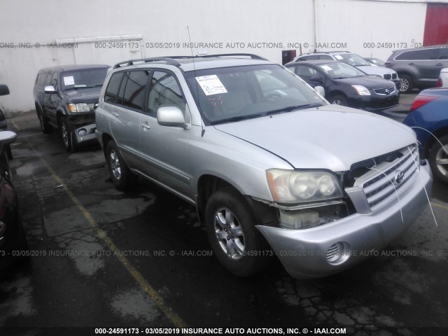 JTEHF21A230135484 - 2003 TOYOTA HIGHLANDER LIMITED SILVER photo 1