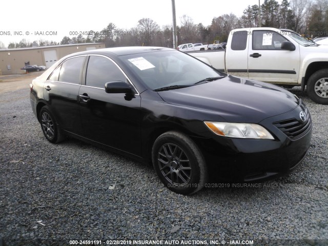 4T1BE46K78U239474 - 2008 TOYOTA CAMRY CE/LE/XLE/SE BLACK photo 1