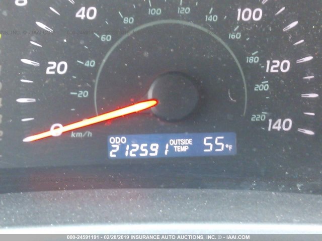 4T1BE46K78U239474 - 2008 TOYOTA CAMRY CE/LE/XLE/SE BLACK photo 7