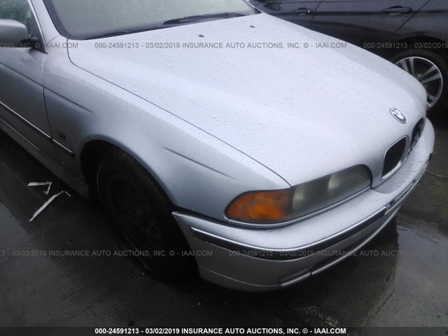 WBADD6329VBW12549 - 1997 BMW 528 I AUTOMATIC SILVER photo 6