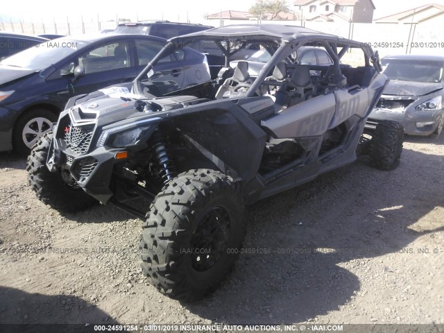 3JBVNAW41JK004272 - 2018 CAN-AM MAVERICK X3 MAX  BLACK photo 2