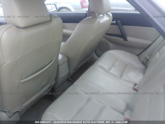 1YVHP80DX65M41804 - 2006 MAZDA 6 S WHITE photo 8