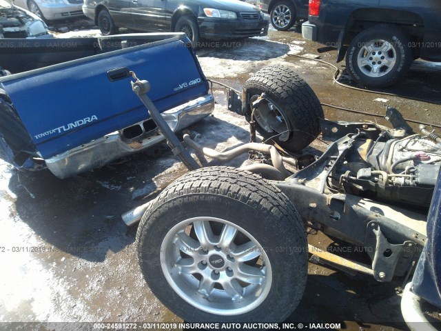 5TBDT44176S528751 - 2006 TOYOTA TUNDRA DOUBLE CAB SR5 BLUE photo 6