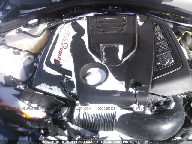 ML32F3FJ1HHF19330 - 2017 MITSUBISHI MIRAGE G4 ES შავი ფოტო 10