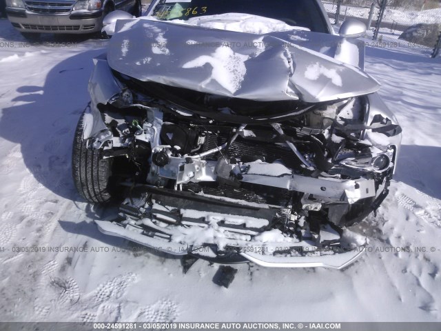 ML32F3FJ1HHF19330 - 2017 MITSUBISHI MIRAGE G4 ES შავი ფოტო 6