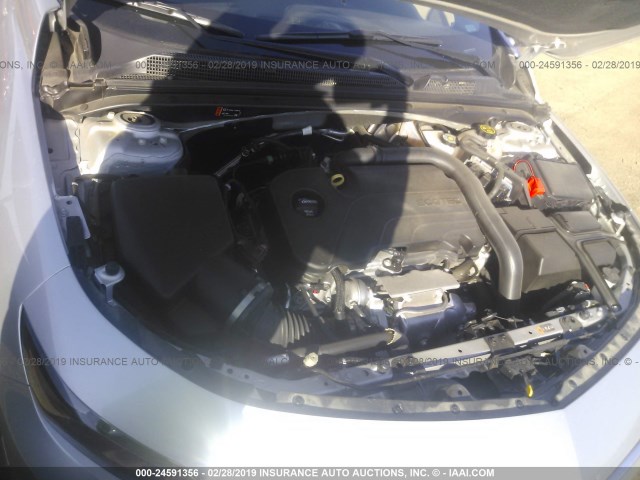 1G1ZB5ST6JF277202 - 2018 CHEVROLET MALIBU LS SILVER photo 10