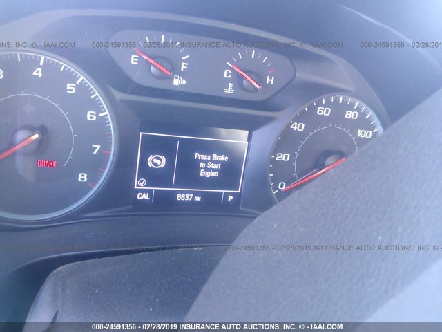 1G1ZB5ST6JF277202 - 2018 CHEVROLET MALIBU LS SILVER photo 7