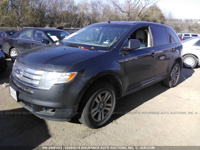 2FMDK36C47BB51975 - 2007 FORD EDGE SE GRAY photo 2