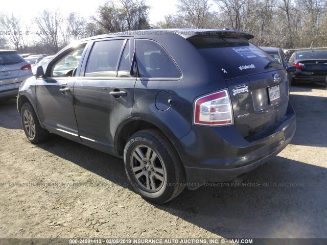 2FMDK36C47BB51975 - 2007 FORD EDGE SE GRAY photo 3