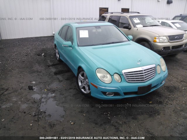 WDBUF22X48B237594 - 2008 MERCEDES-BENZ E 320 CDI TURQUOISE photo 1