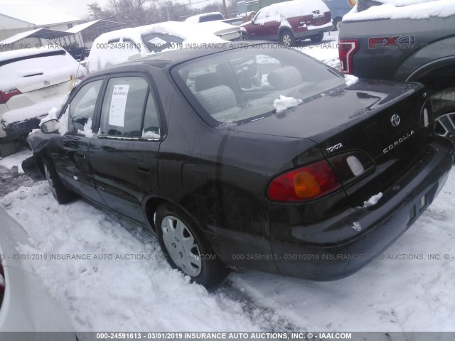 2T1BR18EXWC024132 - 1998 TOYOTA COROLLA VE/CE/LE 黑色 照片 3