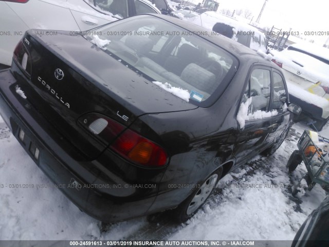 2T1BR18EXWC024132 - 1998 TOYOTA COROLLA VE/CE/LE 黑色 照片 4