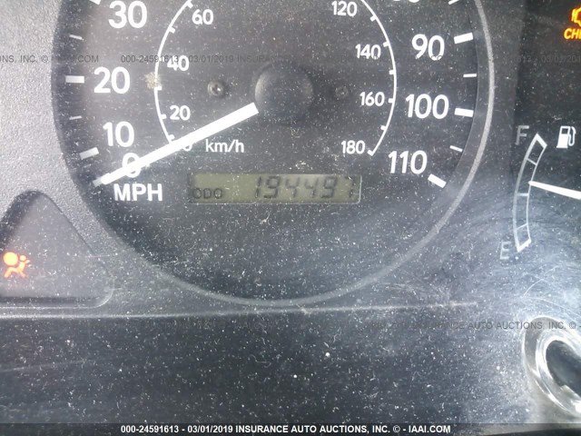 2T1BR18EXWC024132 - 1998 TOYOTA COROLLA VE/CE/LE 黑色 照片 7