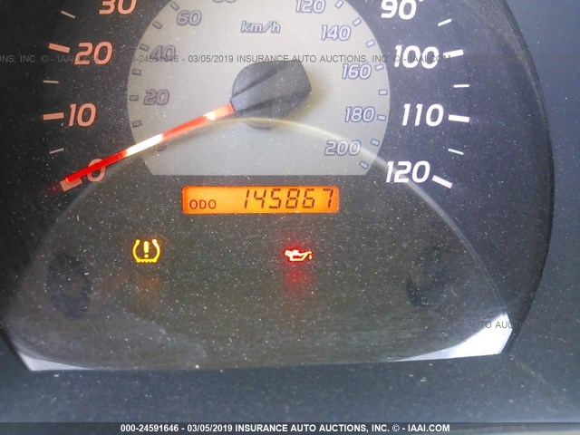 3TMJU62N59M073654 - 2009 TOYOTA TACOMA DOUBLE CAB PRERUNNER RED photo 7