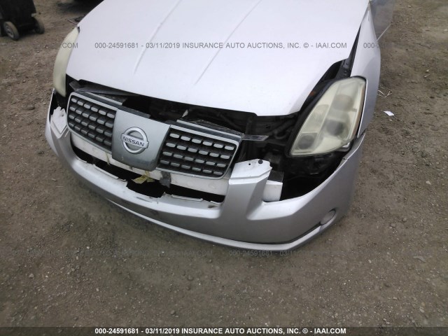 1N4BA41E94C910165 - 2004 NISSAN MAXIMA SE/SL SILVER photo 6