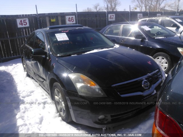 1N4AL21E78C116989 - 2008 NISSAN ALTIMA 2.5/2.5S BLACK photo 1