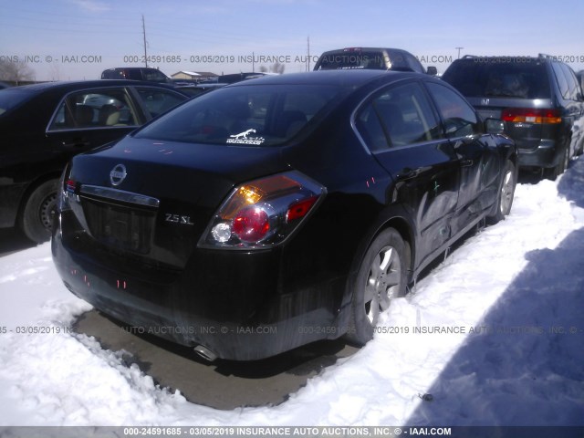 1N4AL21E78C116989 - 2008 NISSAN ALTIMA 2.5/2.5S BLACK photo 4