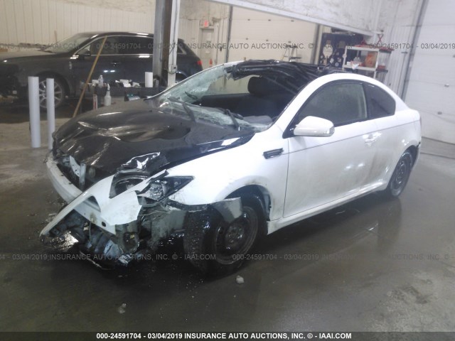 JTKDE177060109605 - 2006 TOYOTA SCION TC თეთრი ფოტო 2