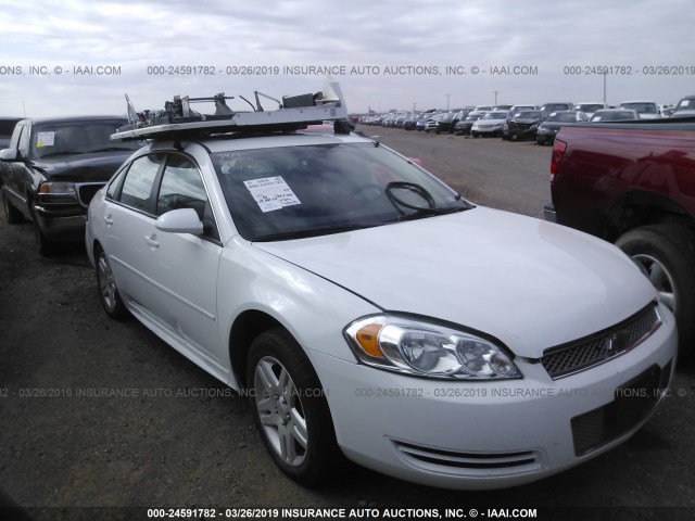 2G1WB5E36F1130133 - 2015 CHEVROLET IMPALA LIMITED LT WHITE photo 1