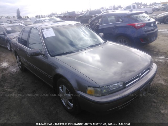 JHMCB7674NC056225 - 1992 HONDA ACCORD EX/EX-R GRAY photo 1