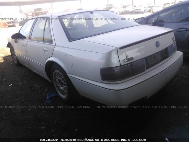 1G6KY53B5NU804700 - 1992 CADILLAC SEVILLE TOURING WHITE photo 3