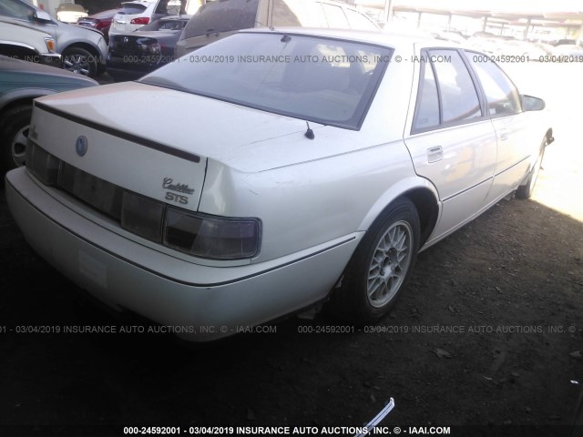 1G6KY53B5NU804700 - 1992 CADILLAC SEVILLE TOURING WHITE photo 4