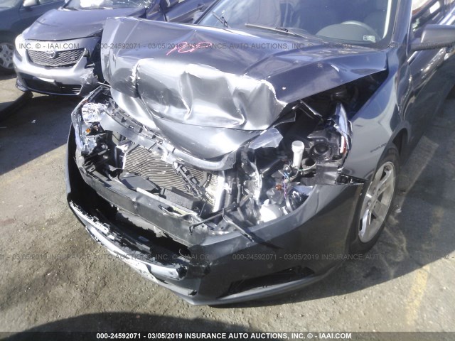 1G11B5SL2FF298018 - 2015 CHEVROLET MALIBU LS GRAY photo 6