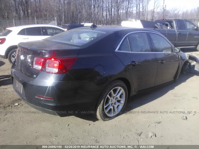 1G11F5RR4DF113396 - 2013 CHEVROLET MALIBU 2LT BLACK photo 4