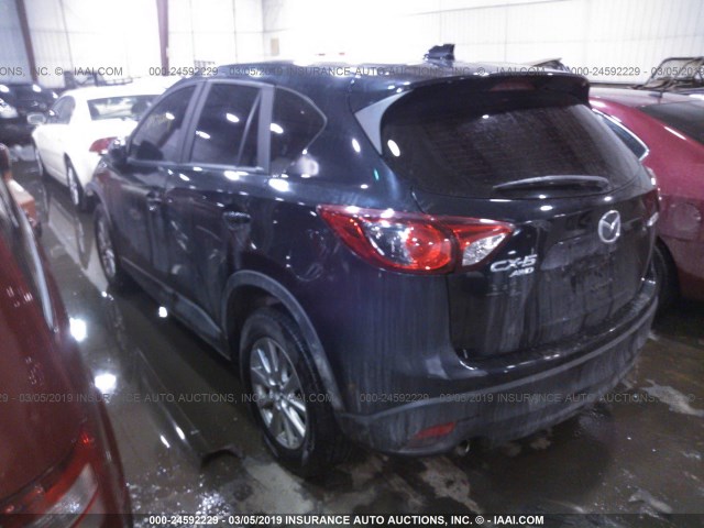 JM3KE4BE4E0425083 - 2014 MAZDA CX-5 SPORT BLACK photo 3