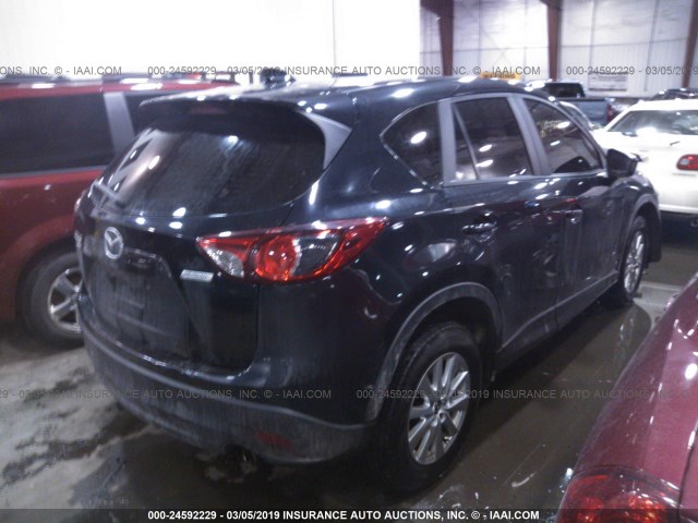 JM3KE4BE4E0425083 - 2014 MAZDA CX-5 SPORT BLACK photo 4