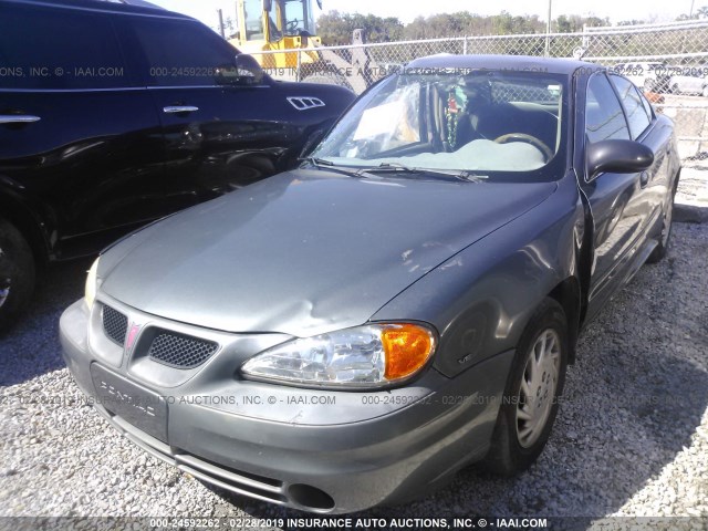 1G2NE52E85M155168 - 2005 PONTIAC GRAND AM SE GRAY photo 2