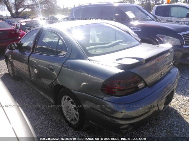 1G2NE52E85M155168 - 2005 PONTIAC GRAND AM SE GRAY photo 3