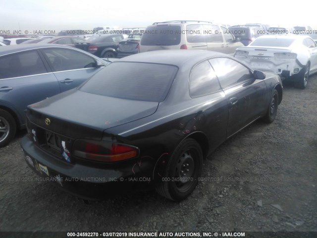 JT2ST07F7R0013201 - 1994 TOYOTA CELICA GT BLACK photo 4