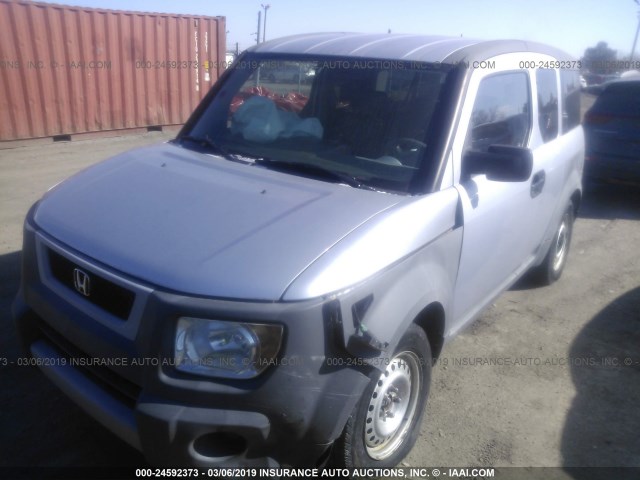 5J6YH28354L034939 - 2004 HONDA ELEMENT LX SILVER photo 2