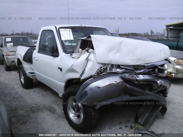 1FTYR10C5WPB47553 - 1998 FORD RANGER WHITE photo 1