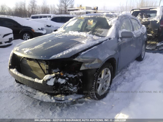 1B3CC5FB0AN194173 - 2010 DODGE AVENGER R/T SILVER photo 2