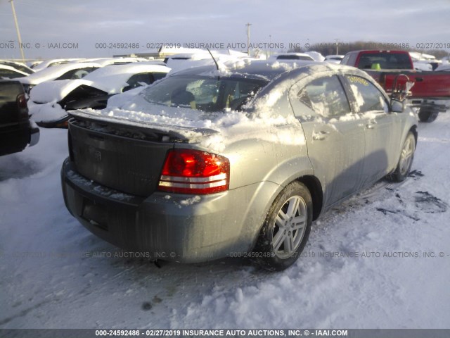 1B3CC5FB0AN194173 - 2010 DODGE AVENGER R/T SILVER photo 4