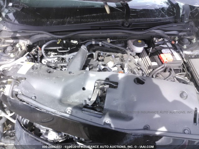 SHHFK7H43JU234056 - 2018 HONDA CIVIC SPORT Negro foto 10