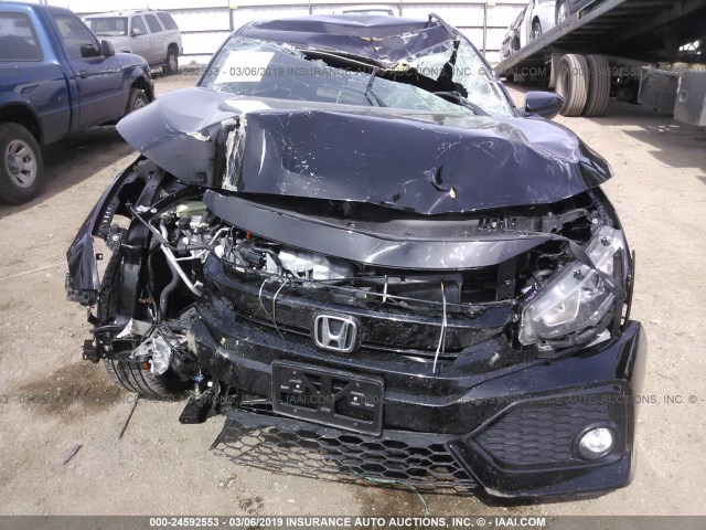 SHHFK7H43JU234056 - 2018 HONDA CIVIC SPORT Negro foto 6