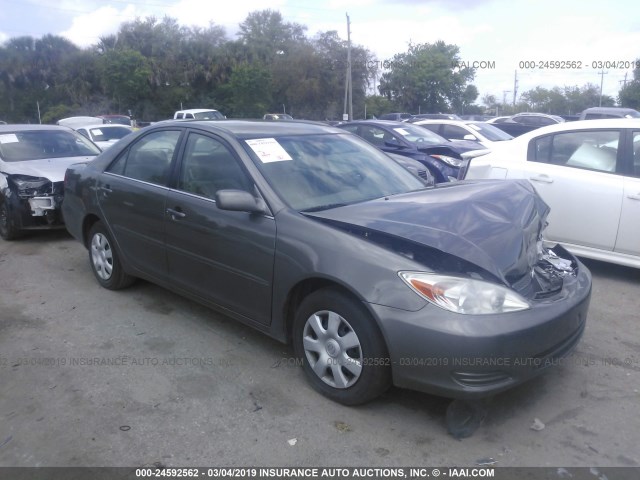 4T1BE32K34U910116 - 2004 TOYOTA CAMRY LE/XLE/SE GRAY photo 1