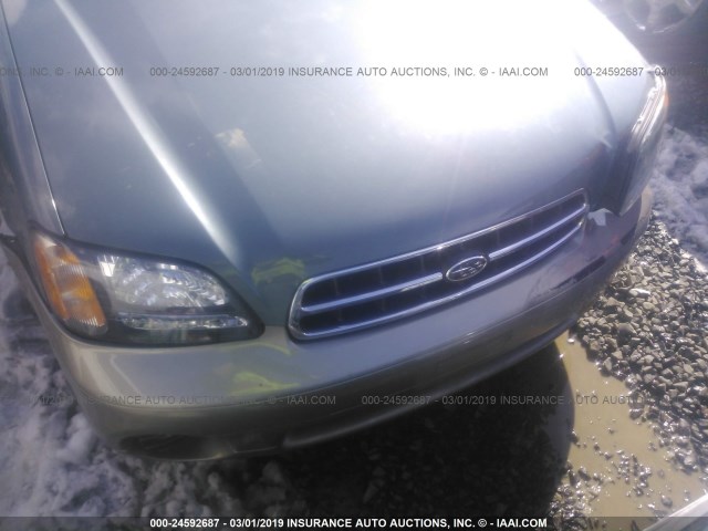 4S3BH686327600812 - 2002 SUBARU LEGACY OUTBACK LIMITED GRAY photo 6