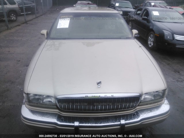 1G4CU521XR1603626 - 1994 BUICK PARK AVENUE ULTRA BEIGE photo 6