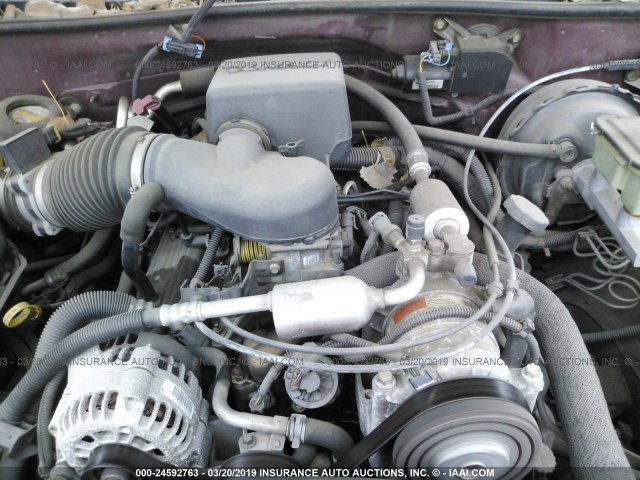 1GKEK13R0XJ798041 - 1999 GMC YUKON MAROON photo 10