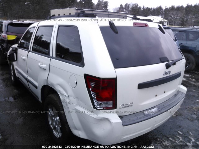 1J8GR48KX7C640784 - 2007 JEEP GRAND CHEROKEE LAREDO/COLUMBIA/FREEDOM 白色 照片 3