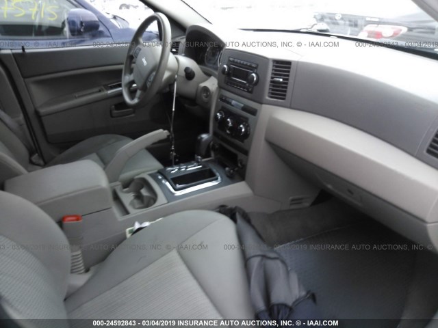 1J8GR48KX7C640784 - 2007 JEEP GRAND CHEROKEE LAREDO/COLUMBIA/FREEDOM 白色 照片 5