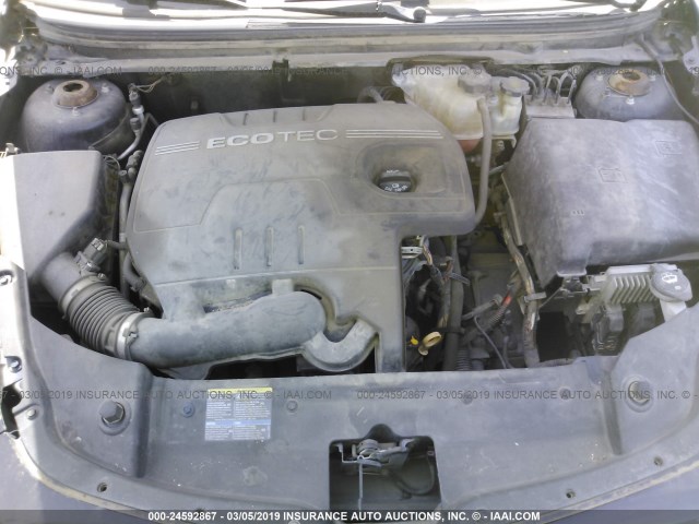 1G1ZA5E02AF105091 - 2010 CHEVROLET MALIBU LS BLUE photo 10