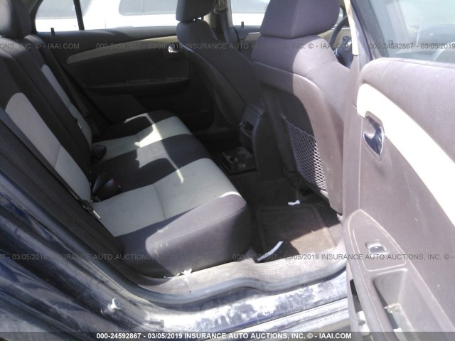 1G1ZA5E02AF105091 - 2010 CHEVROLET MALIBU LS BLUE photo 8